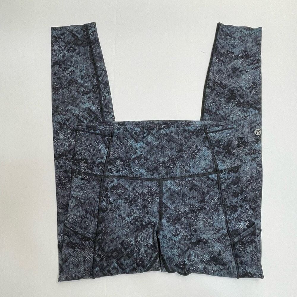 Lululemon 7/8 Tight Fairisle Multi Black Size 6 - Picture 11 of 11